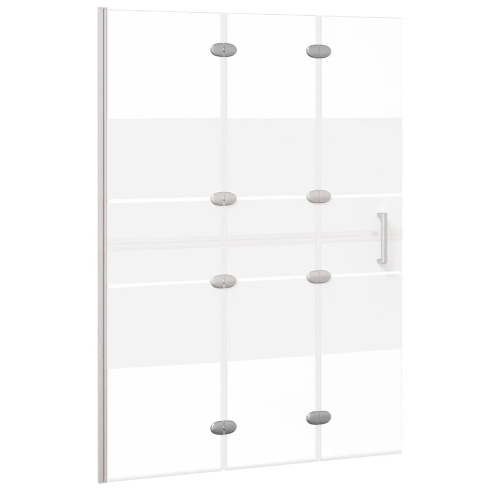 Folding Shower Enclosure ESG 39.4"x55.1" White. Picture 2