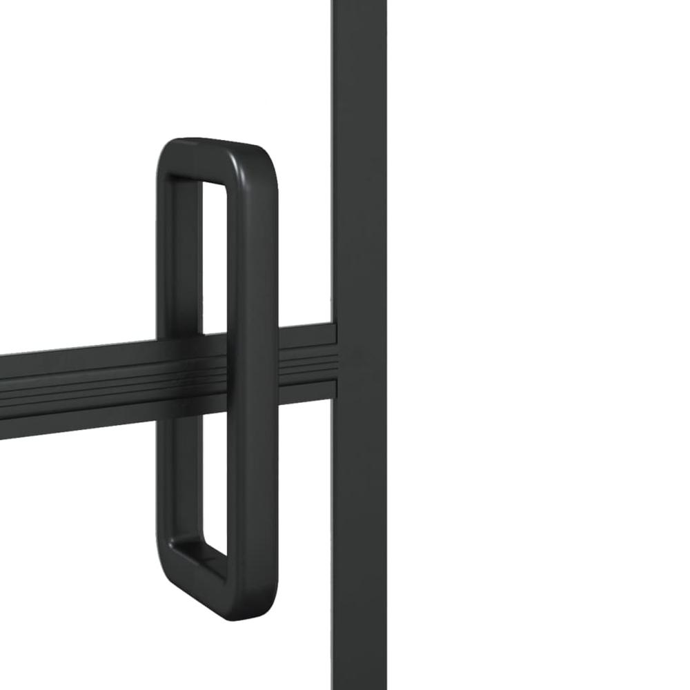 Folding Shower Enclosure ESG 31.5"x55.1" Black. Picture 6