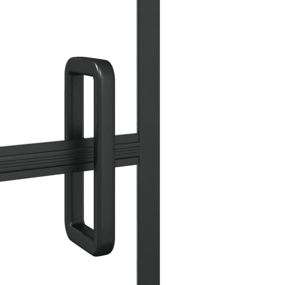 Folding Shower Enclosure ESG 39.4"x55.1" Black. Picture 7