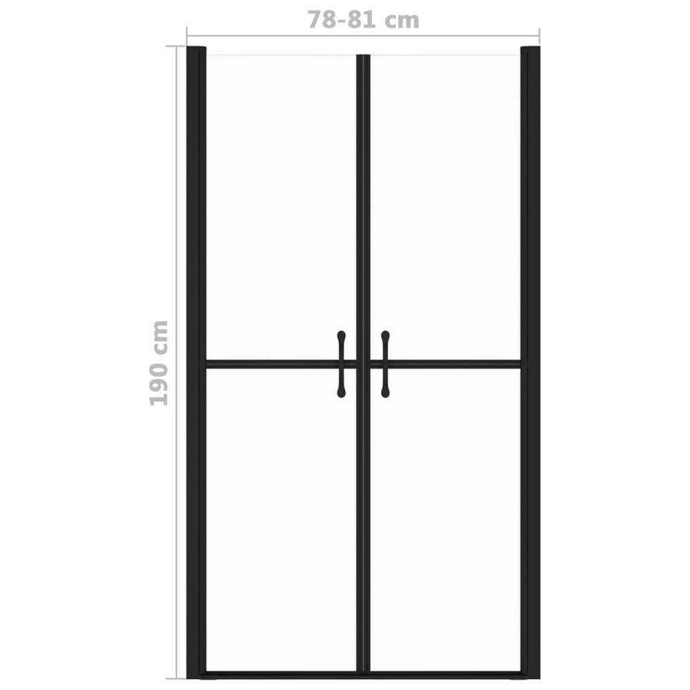 Shower Door Clear ESG (30.7"-31.9")x74.8". Picture 4