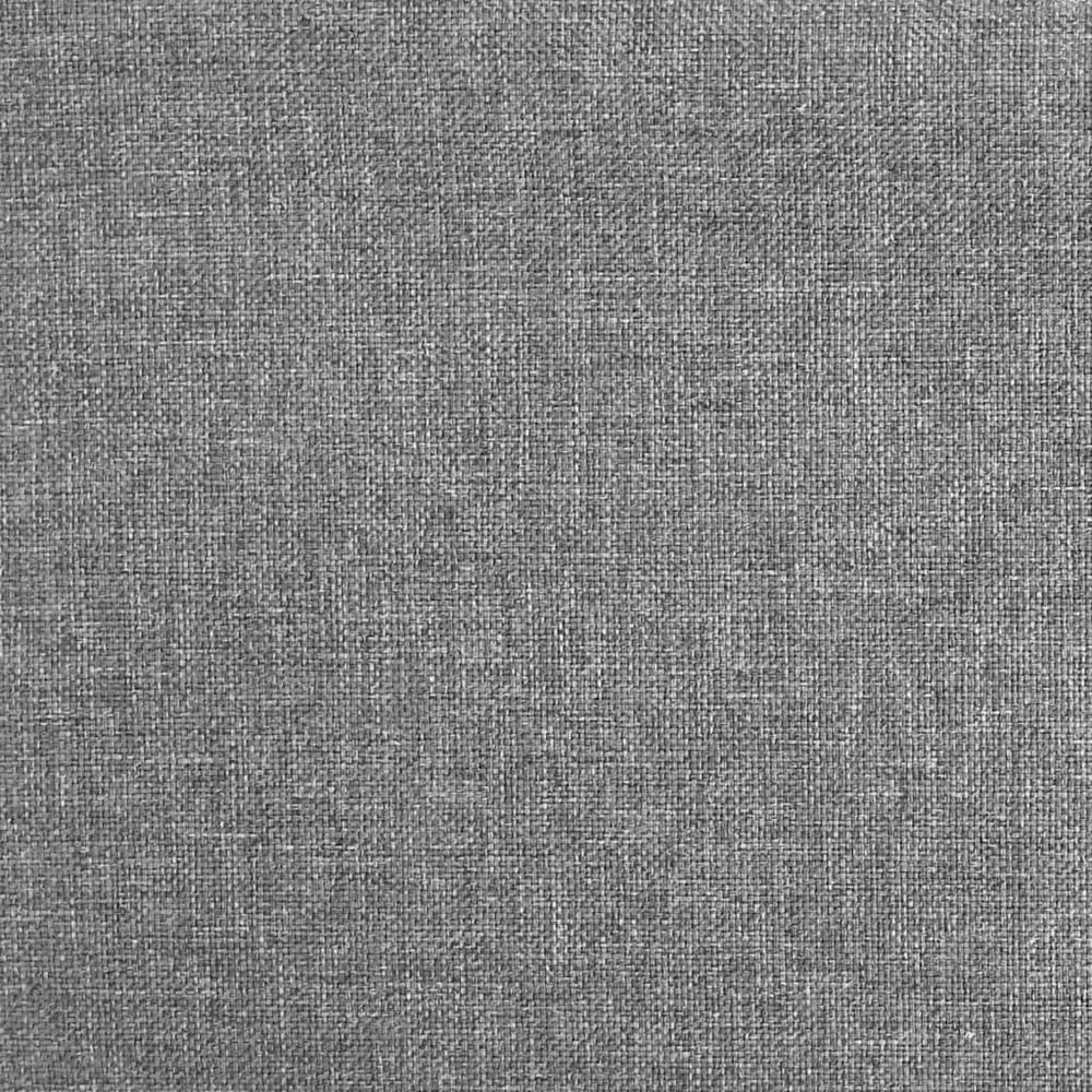 Rocking Chair Light Gray Fabric. Picture 5