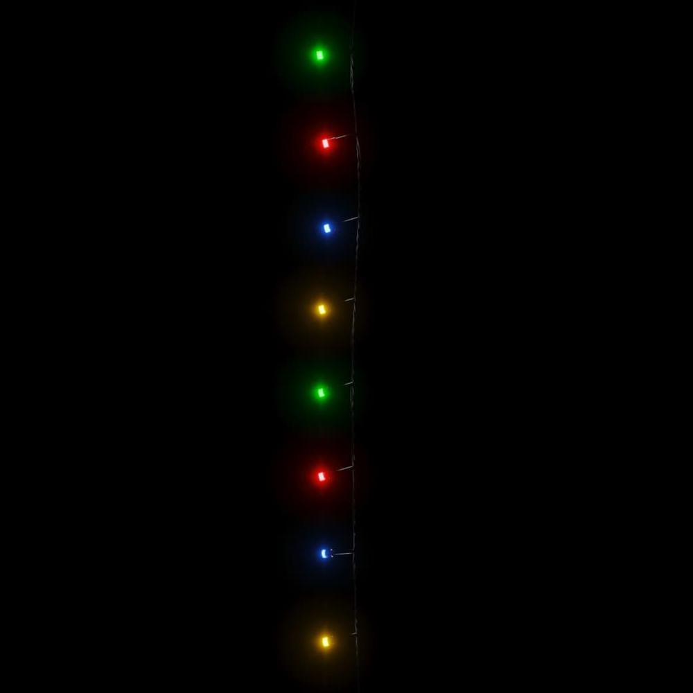 vidaXL Light String with 400 LEDs Multicolor 131.2' 8 Light Effects. Picture 5