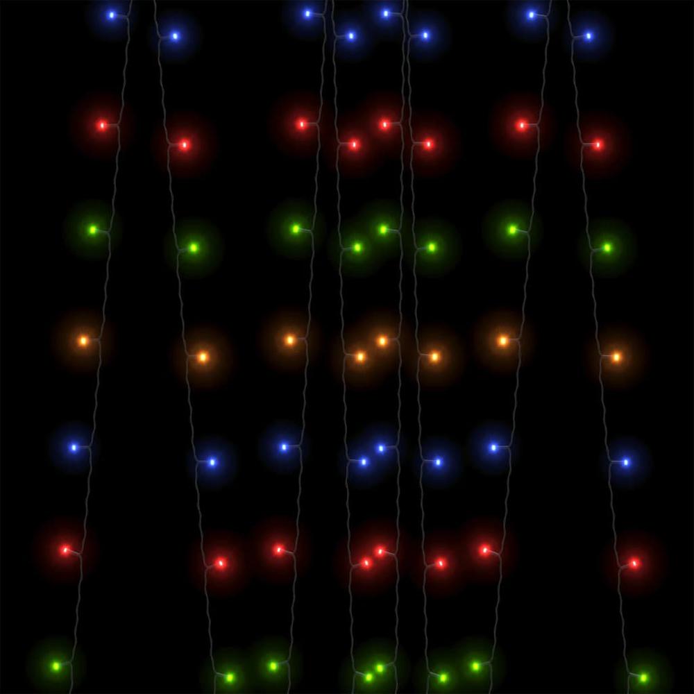 vidaXL Solar Fairy Lights 2 pcs 2x200 LED Colorful Indoor Outdoor. Picture 5