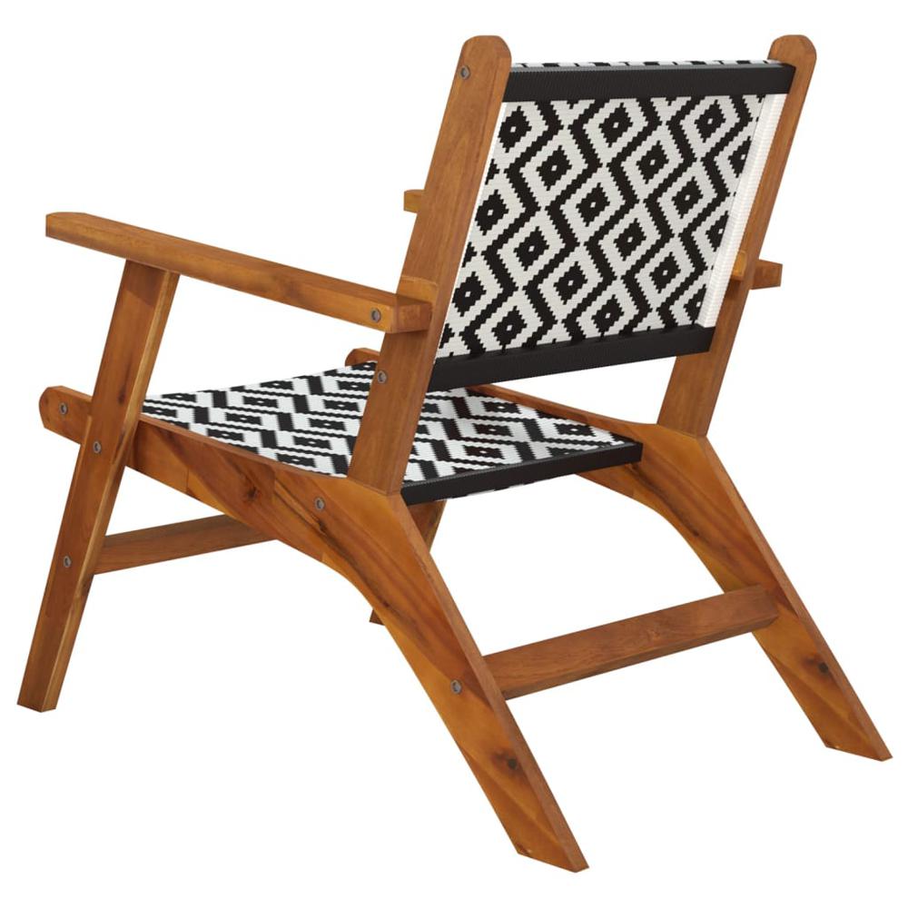 vidaXL Patio Chairs 2 pcs Solid Acacia Wood, 316250. Picture 7