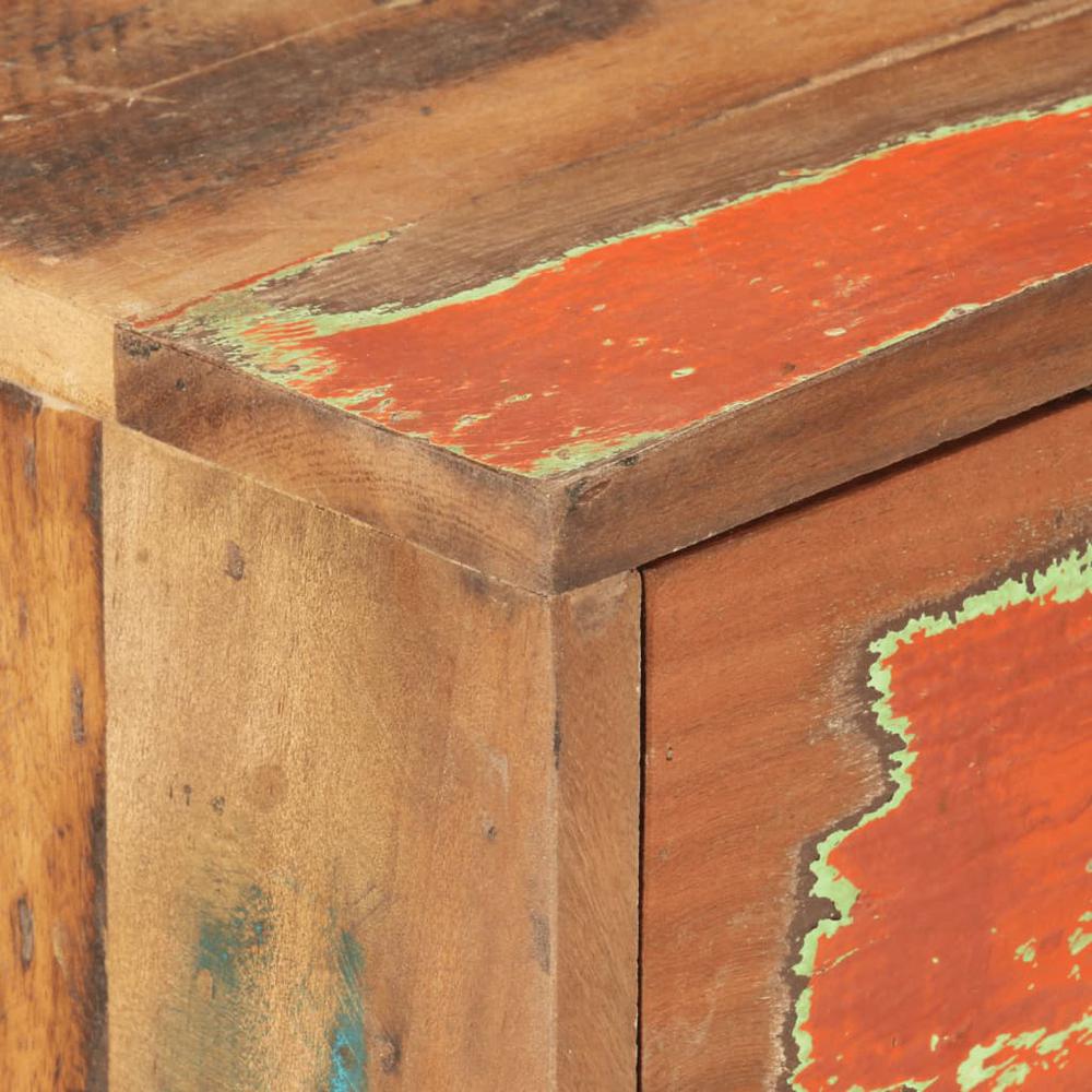vidaXL Sideboard 34.6"x11.8"x28.7" Solid Reclaimed Wood. Picture 6