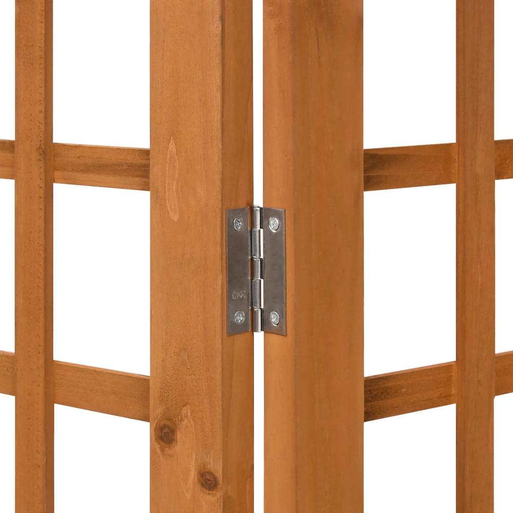 vidaXL 3-Panel Room Divider/Trellis Solid Fir Wood 47.6"x71.1". Picture 5