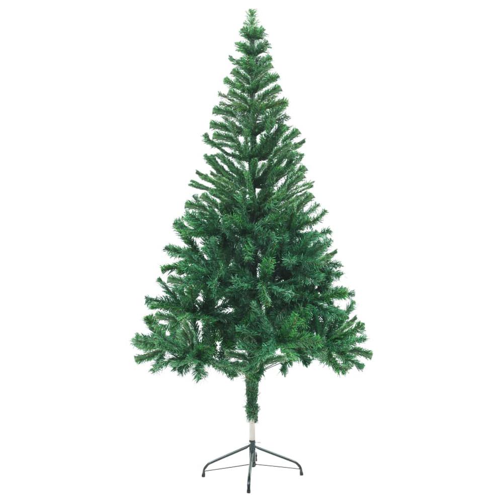 Artificial Pre-lit Christmas Tree with Stand 59.1" 380 Branches. Picture 2