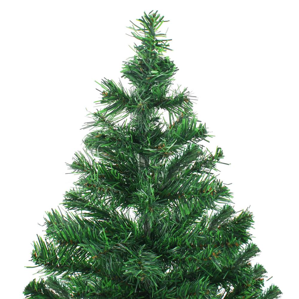 Artificial Pre-lit Christmas Tree with Stand 59.1" 380 Branches. Picture 6