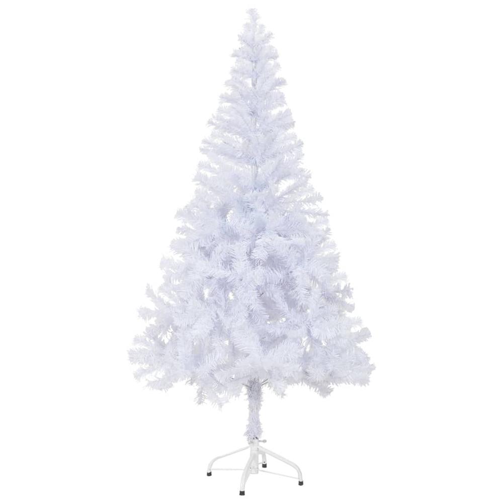 Artificial Pre-lit Christmas Tree with Stand 47.2" 230 Branches. Picture 2