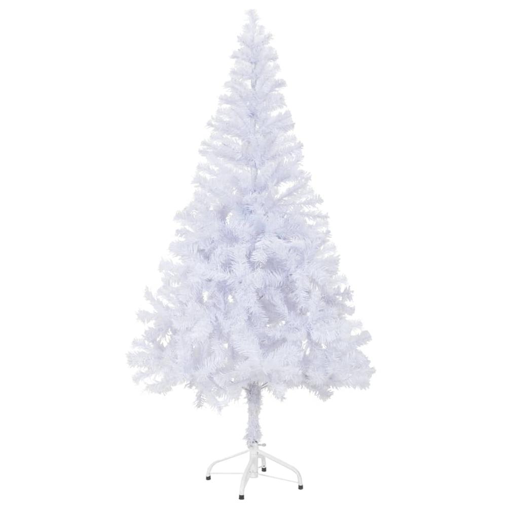 Artificial Pre-lit Christmas Tree with Stand 59.1" 380 Branches. Picture 2