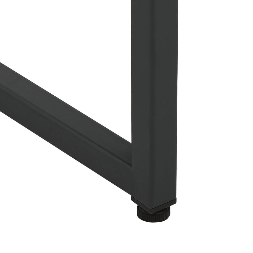 Sideboard Black 29.5"x13.8"x29.5" Steel. Picture 8