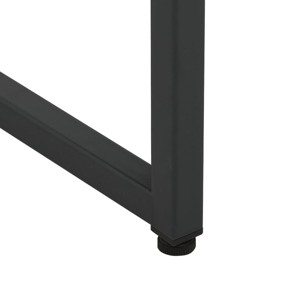 vidaXL Highboard Black 31.5"x13.8"x39.4" Steel. Picture 8