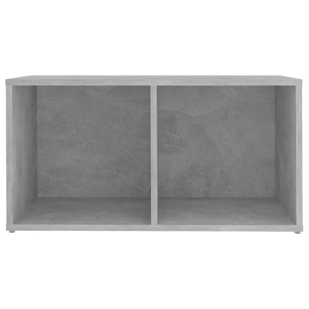 vidaXL TV Cabinets 2 pcs Concrete Gray 28.3"x13.8"x14.4" Engineered Wood, 3079902. Picture 5