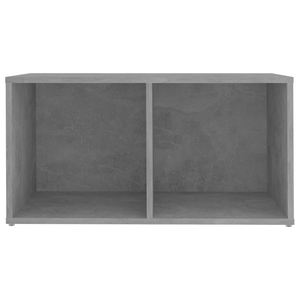 vidaXL TV Cabinets 2 pcs Concrete Gray 28.3"x13.8"x14.4" Engineered Wood, 3079947. Picture 5