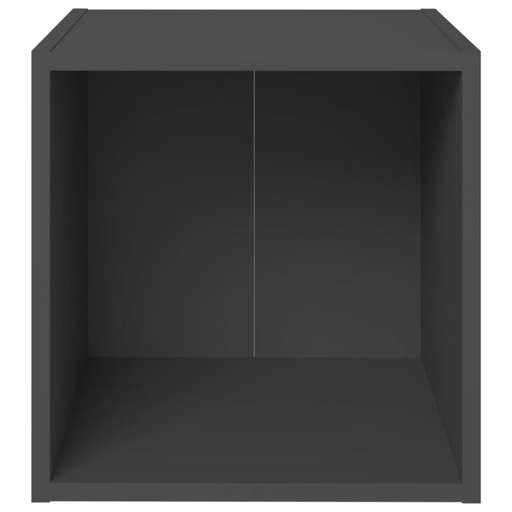 vidaXL 5 Piece TV Cabinet Set Gray Engineered Wood, 3080008. Picture 5