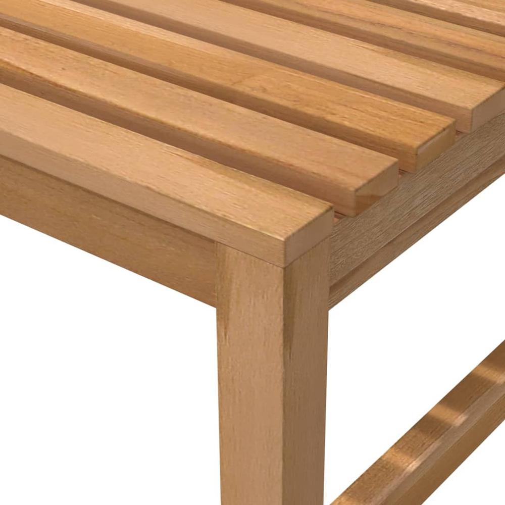 vidaXL Patio Bench 59.1" Solid Teak Wood, 316627. Picture 5