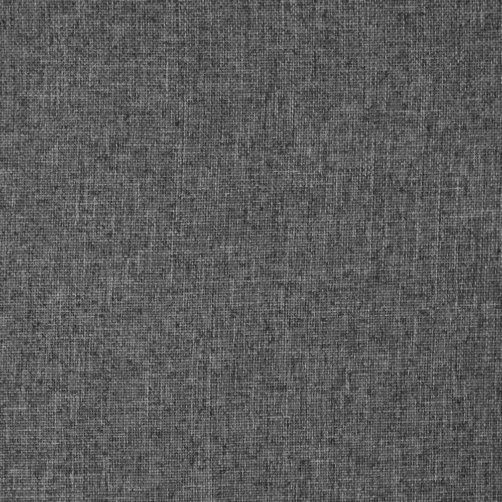 vidaXL Folding Floor Chair Dark Gray Fabric, 336585. Picture 8