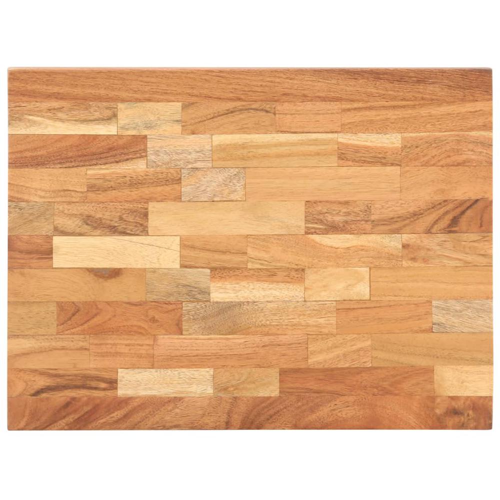 vidaXL Chopping Board 15.7"x11.8"x1.6" Solid Acacia Wood. Picture 5