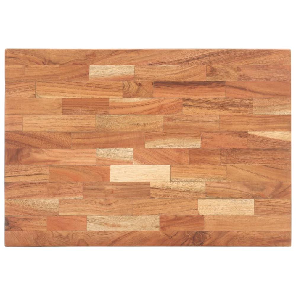 vidaXL Chopping Board 19.7"x13.8"x1.6" Solid Acacia Wood. Picture 5