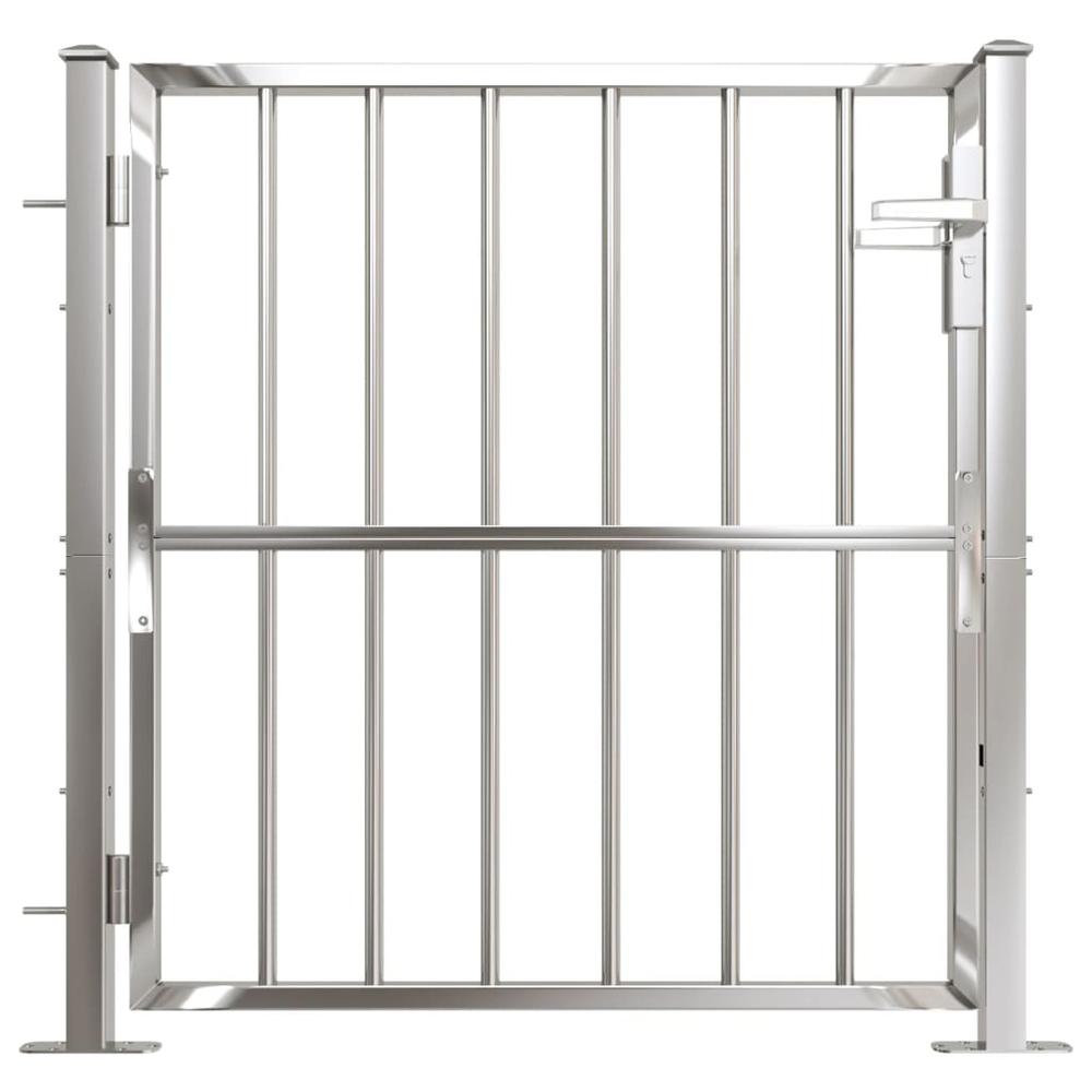 Garden Gate 39.4"x39.4" Stainless Steel. Picture 2