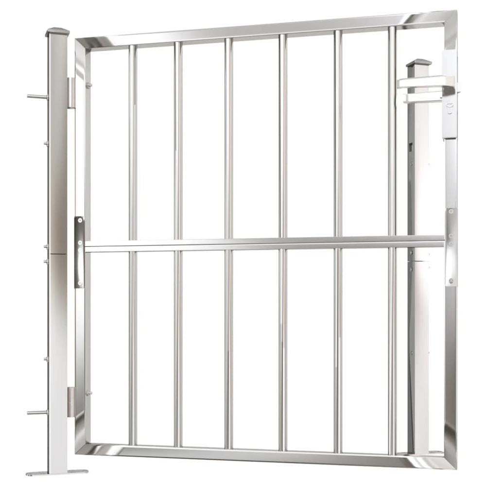 Garden Gate 39.4"x39.4" Stainless Steel. Picture 3