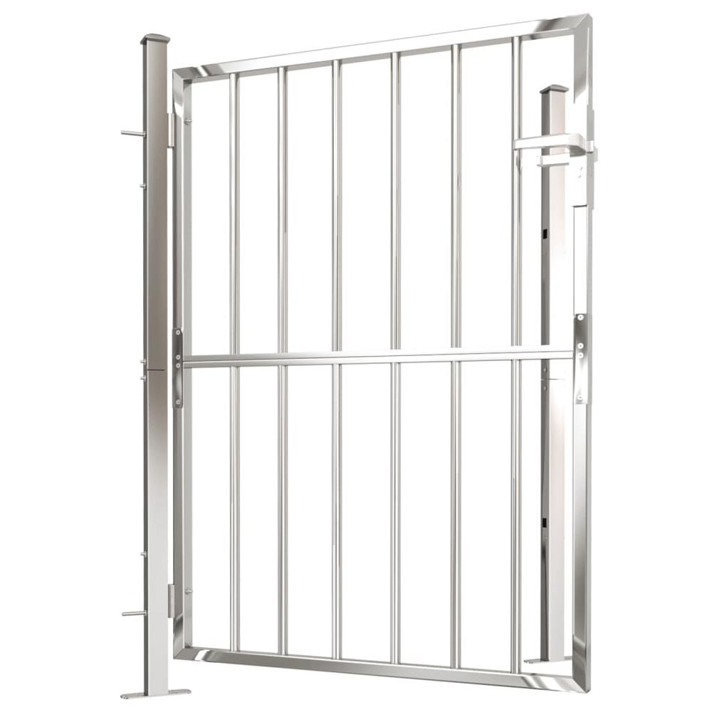 Garden Gate 39.4"x49.2" Stainless Steel. Picture 3