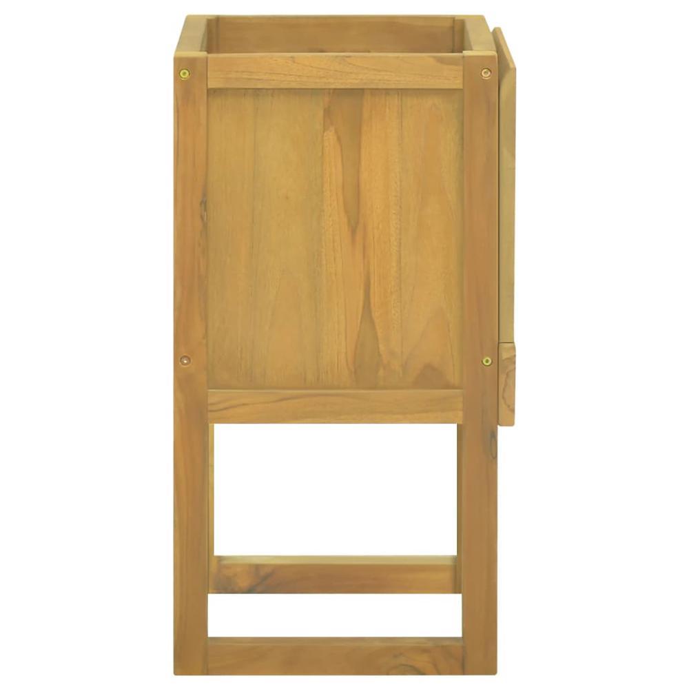 Bathroom Cabinet 17.7"x17.7"x29.5" Solid Wood Teak. Picture 3