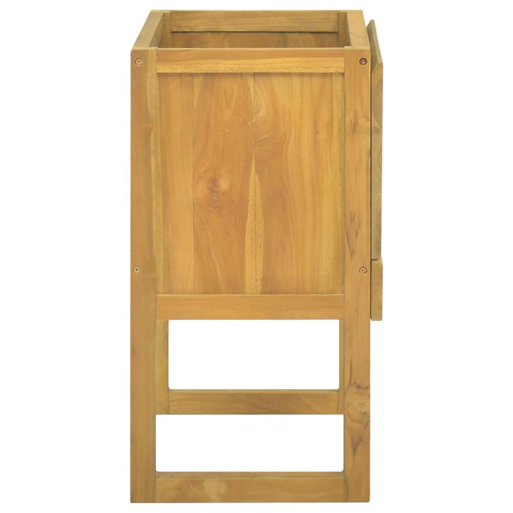 Bathroom Cabinet 23.6"x17.7"x29.5" Solid Wood Teak. Picture 3