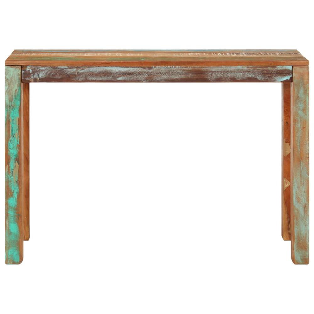 Console Table 43.3"x13.8"x29.9" Solid Reclaimed Wood. Picture 1