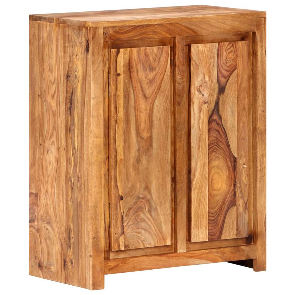 vidaXL Sideboard 23.6"x13"x29.5" Solid Wood Acacia. Picture 10