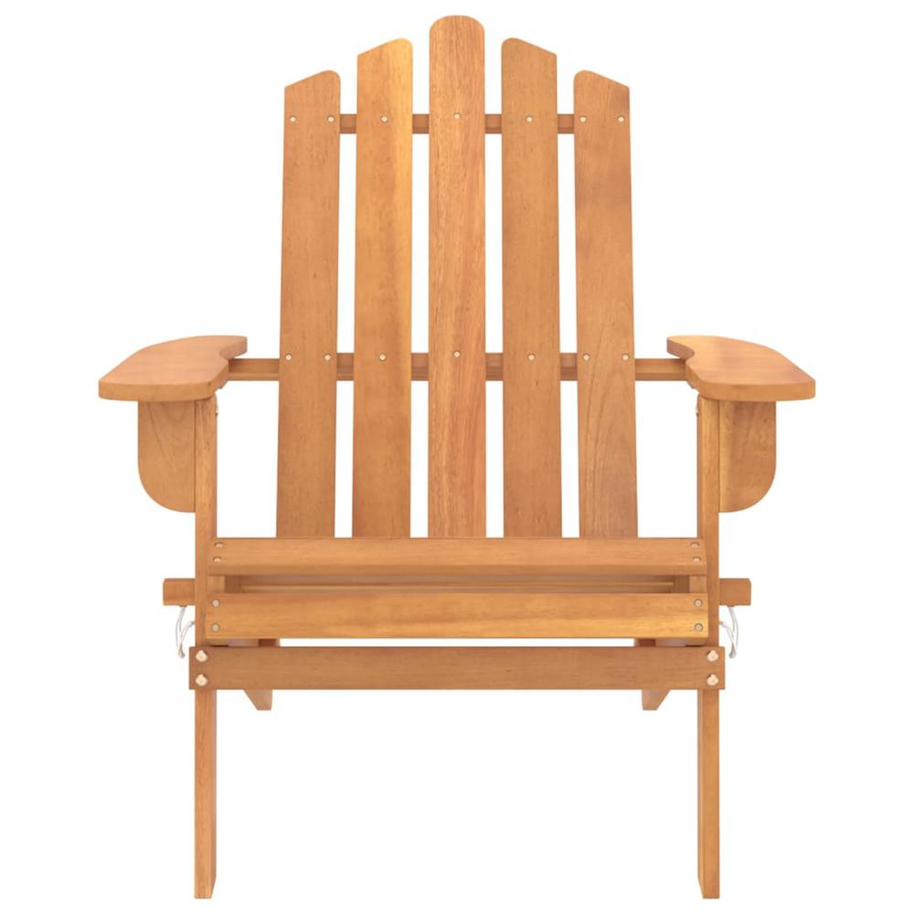 Patio Adirondack Chair Solid Wood Acacia. Picture 2