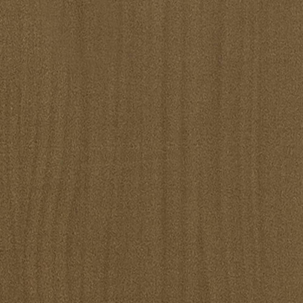 Garden Planter Honey Brown 78.7"x19.7"x19.7" Solid Wood Pine. Picture 6
