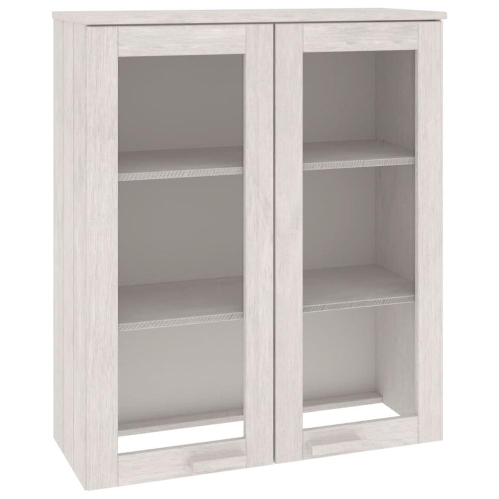 Top for Highboard HAMAR White 33.5"x13.8"x39.4" Solid Wood Pine. Picture 1