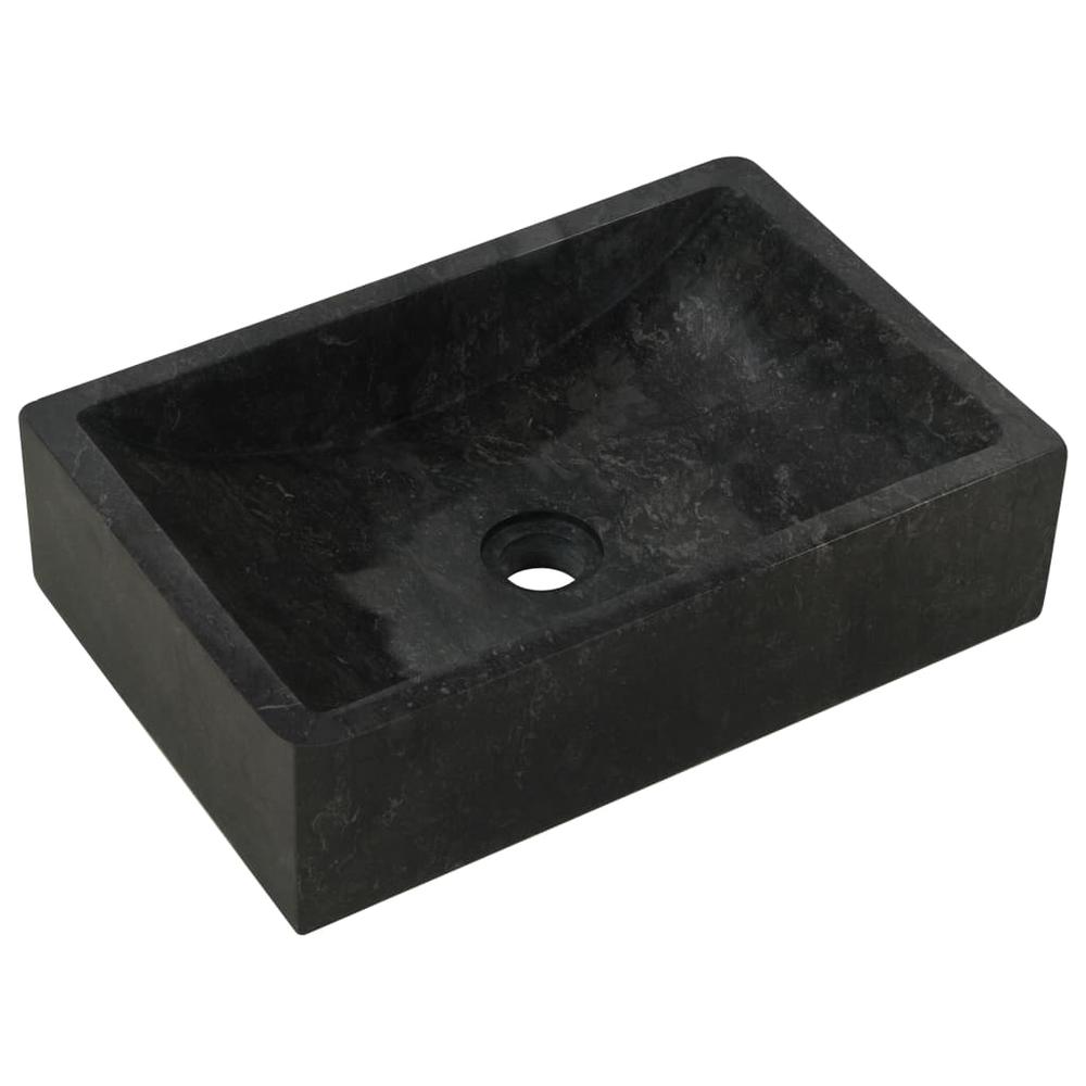 Bathroom Vanity Cabinet with Black Marble Sinks Solid Wood Teak. Picture 4