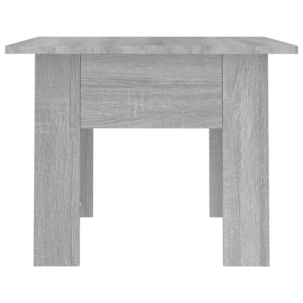 vidaXL Coffee Table Gray Sonoma 21.7"x21.7"x16.5" Engineered Wood, 813069. Picture 5
