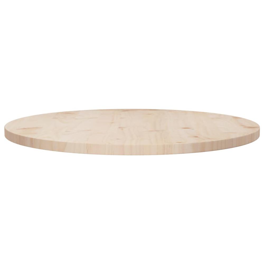 Table Top Ã˜27.6"x1" Solid Wood Pine. Picture 1