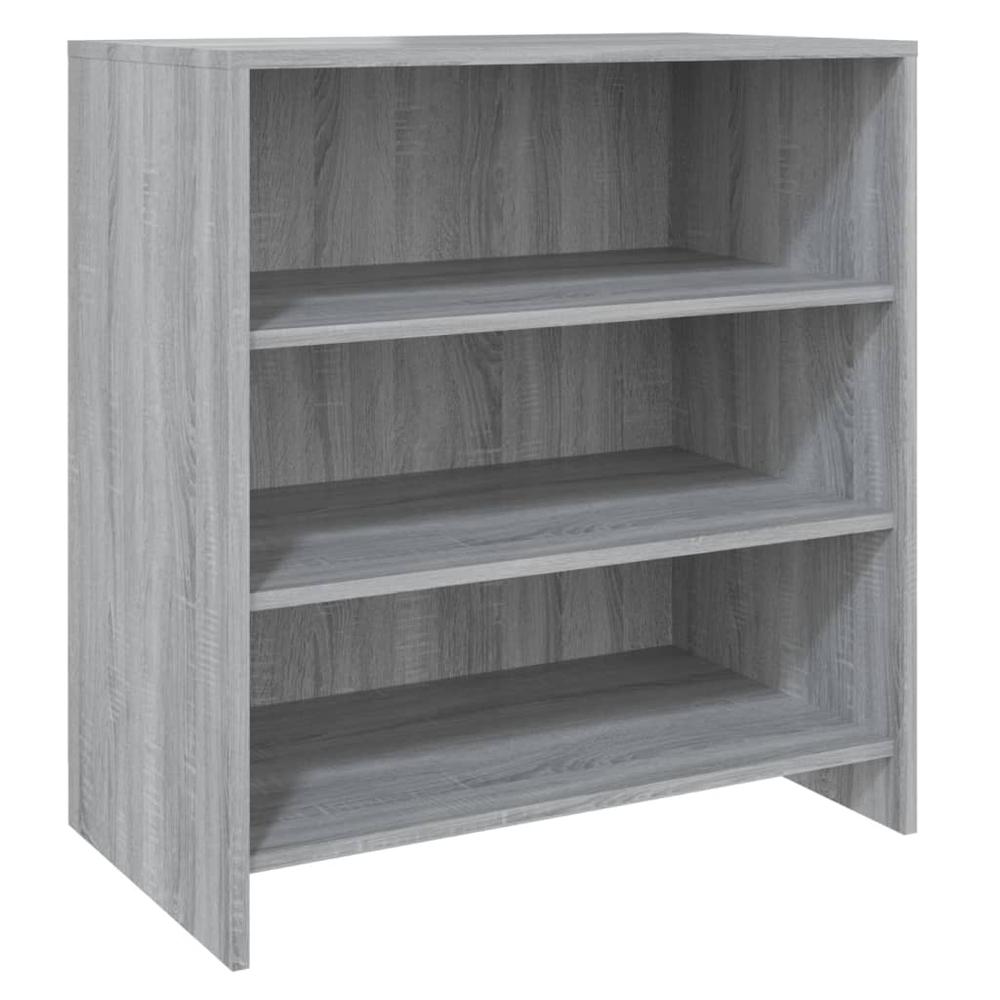 vidaXL 2 Piece Sideboard Gray Sonoma Engineered Wood, 3098087. Picture 5