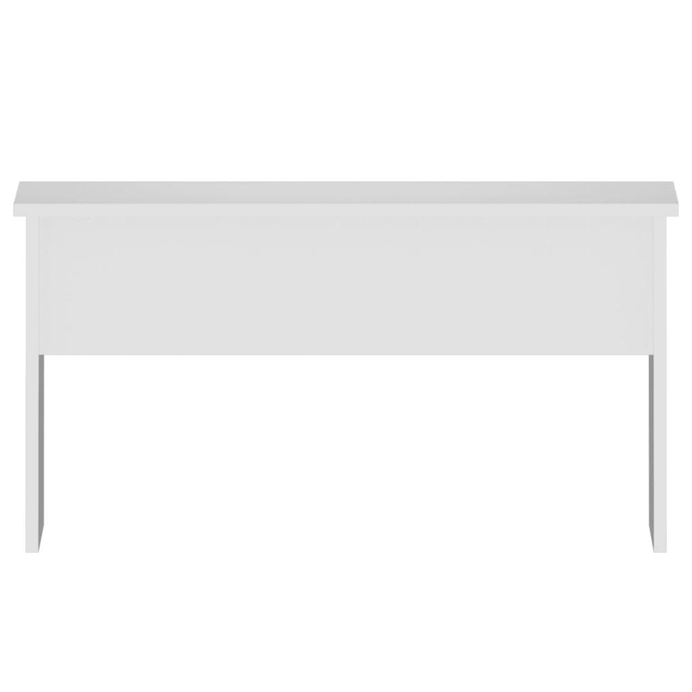 Coffee Table White 31.5"x19.9"x16.3" Engineered Wood. Picture 3