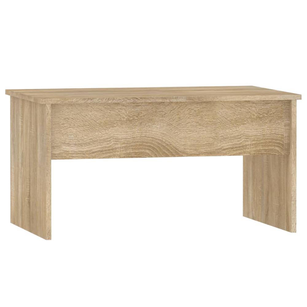 Coffee Table Sonoma Oak 31.5"x19.9"x16.3" Engineered Wood. Picture 2