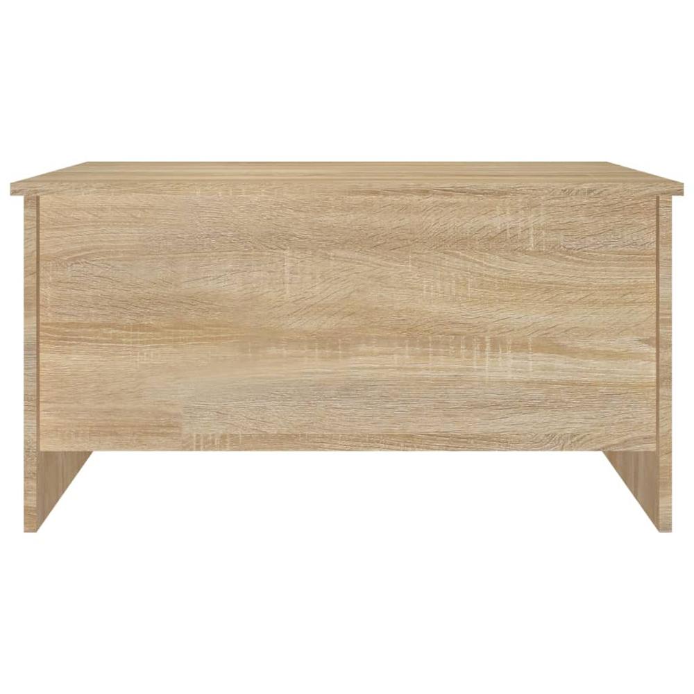 Coffee Table Sonoma Oak 31.5"x21.9"x16.3" Engineered Wood. Picture 3
