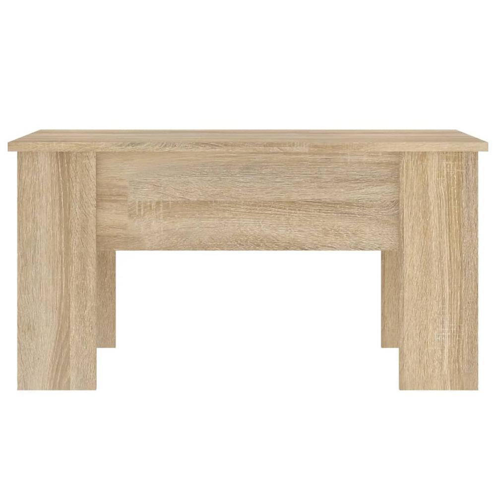 Coffee Table Sonoma Oak 31.1"x19.3"x16.1" Engineered Wood. Picture 2