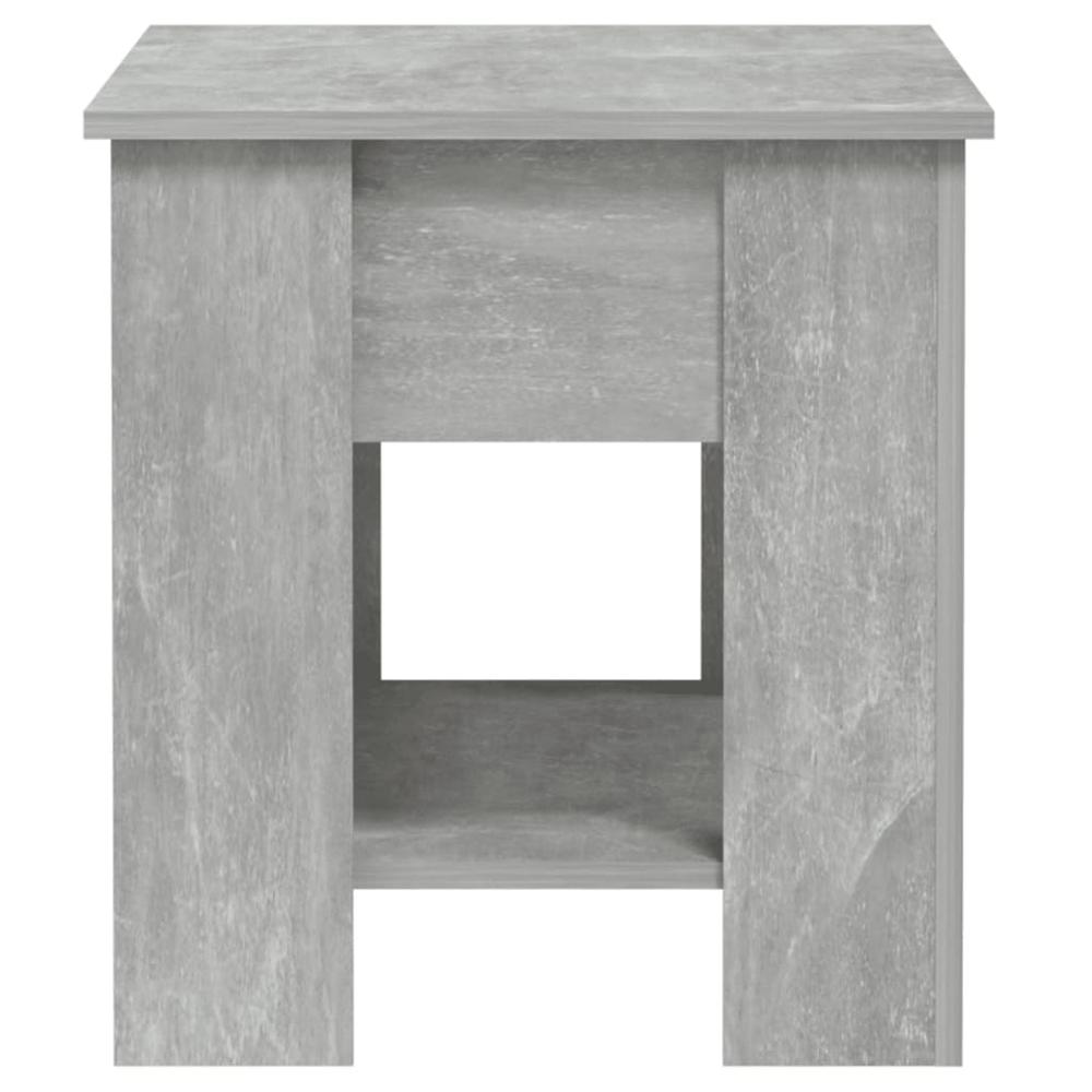 Coffee Table Concrete Gray 39.8"x19.3"x20.5" Engineered Wood. Picture 4