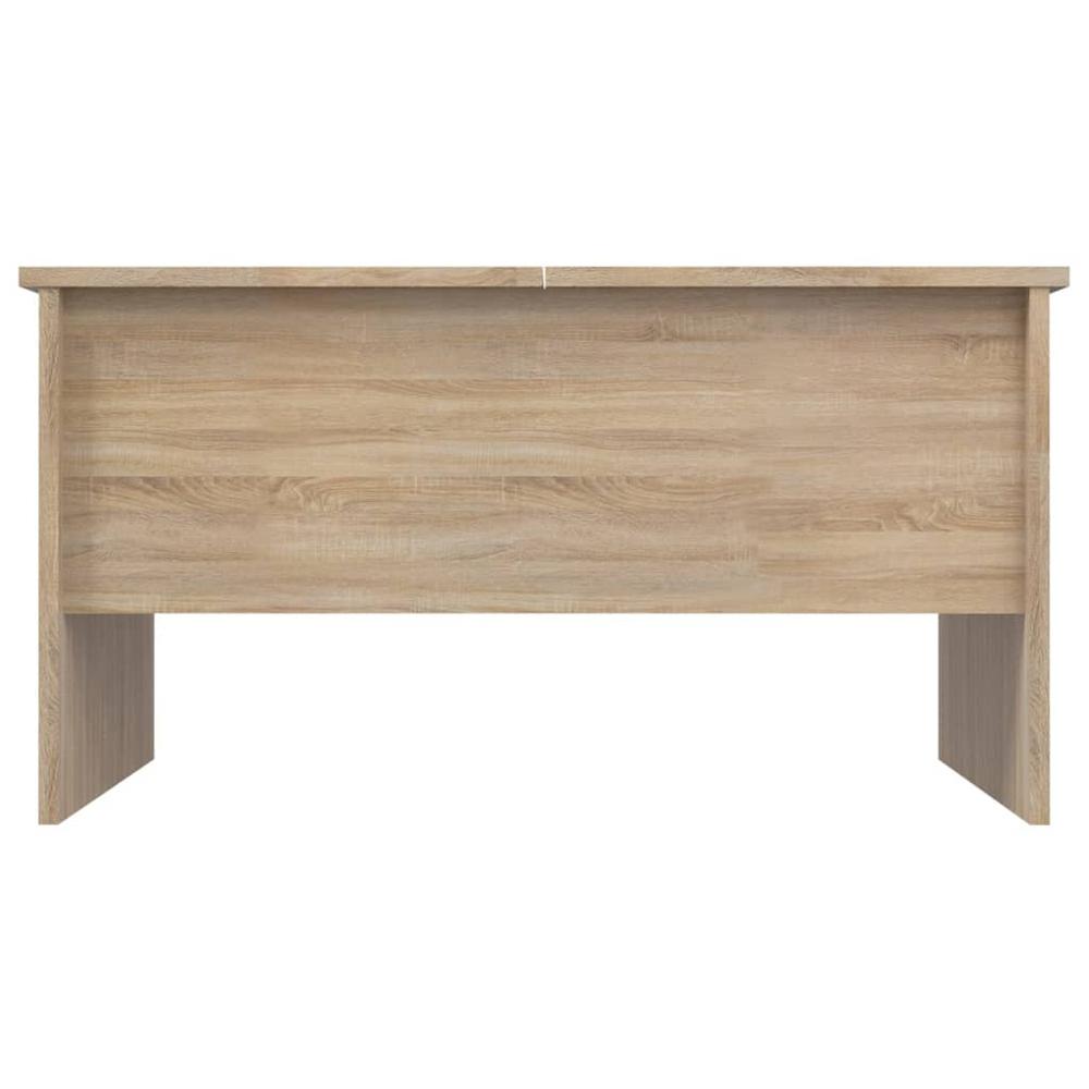 Coffee Table Sonoma Oak 31.5"x19.7"x16.7" Engineered Wood. Picture 5