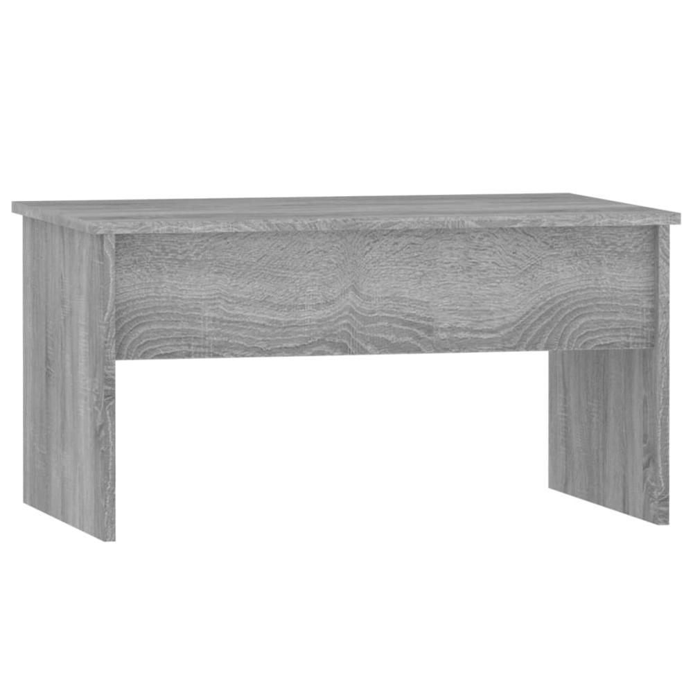 Coffee Table Gray Sonoma 31.5"x19.9"x16.3" Engineered Wood. Picture 2