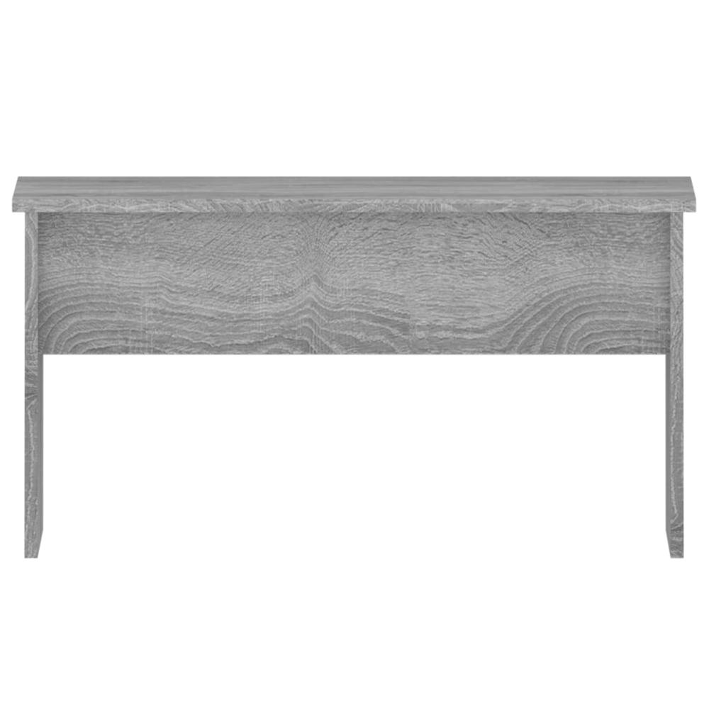 Coffee Table Gray Sonoma 31.5"x19.9"x16.3" Engineered Wood. Picture 3