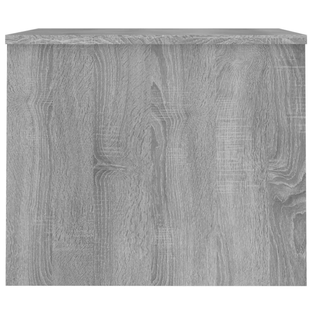 Coffee Table Gray Sonoma 31.5"x19.9"x16.3" Engineered Wood. Picture 4