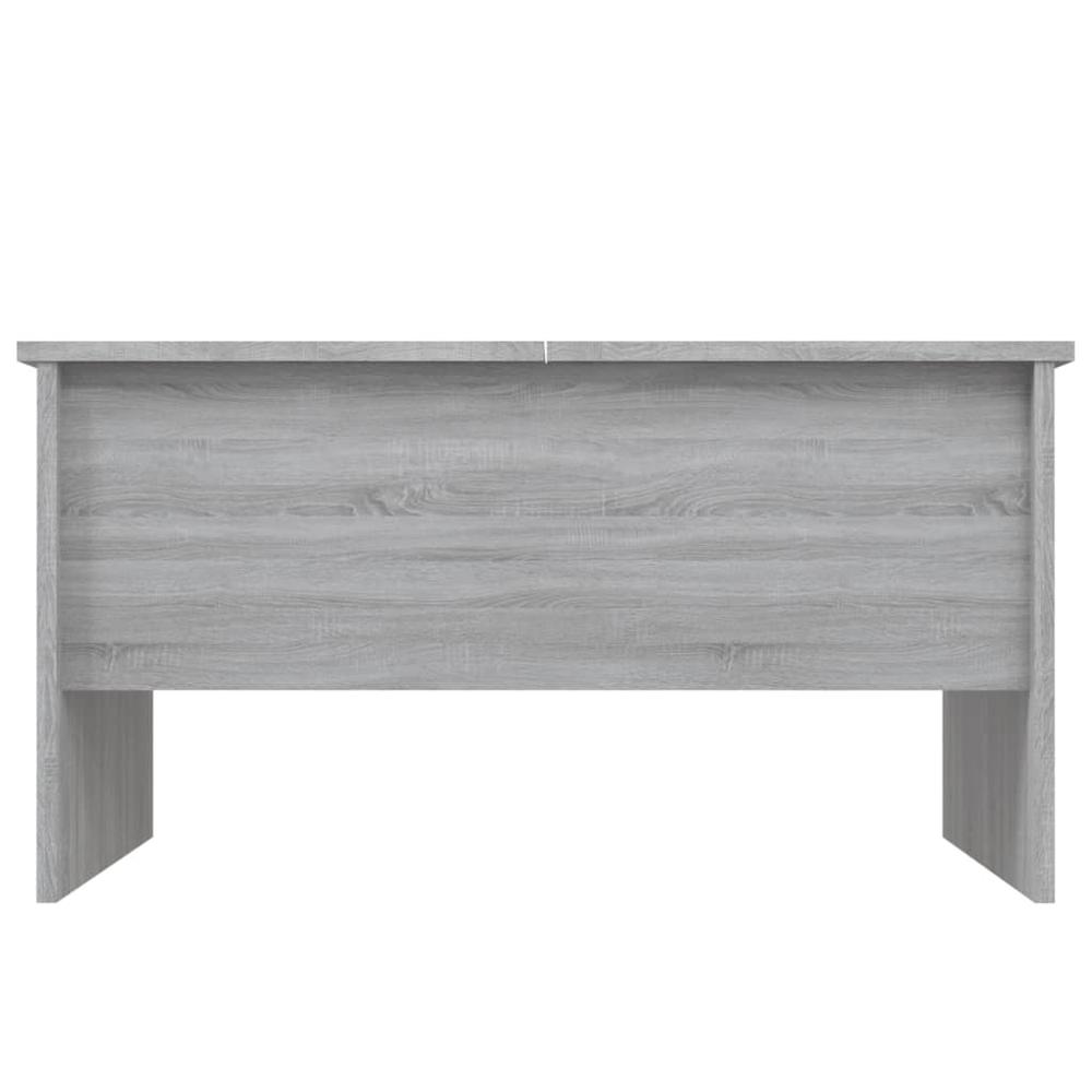 Coffee Table Gray Sonoma 31.5"x19.7"x16.7" Engineered Wood. Picture 5