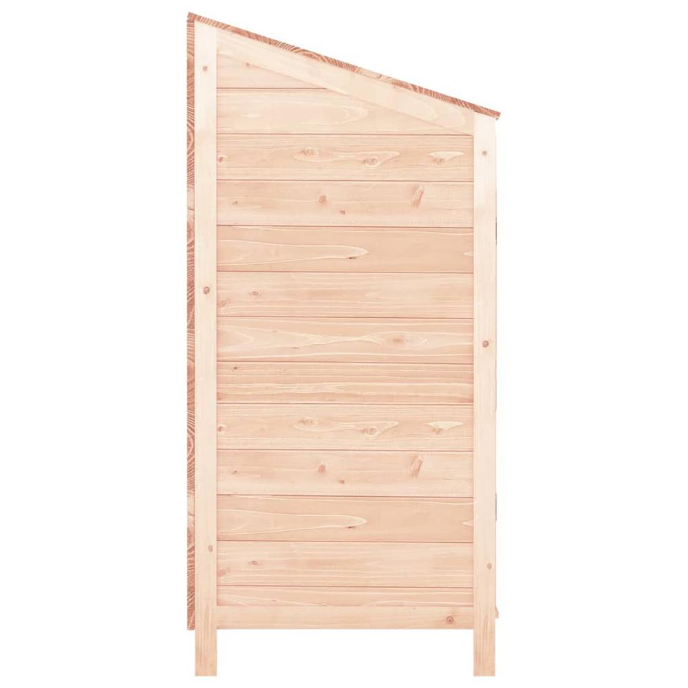 Garden Shed 40.2"x20.5"x44.1" Solid Wood Fir. Picture 4