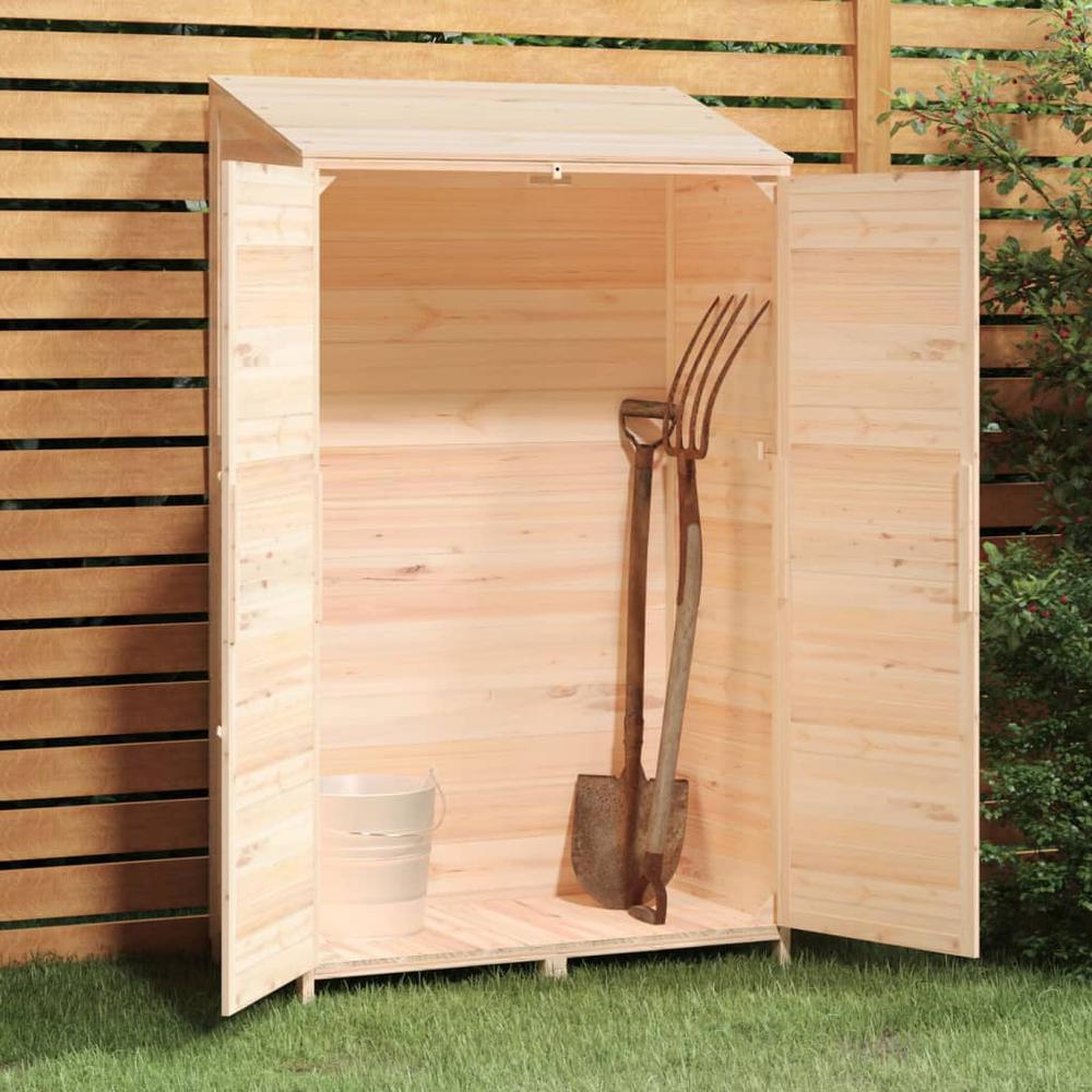 Garden Shed 40.2"x20.5"x68.7" Solid Wood Fir. Picture 2