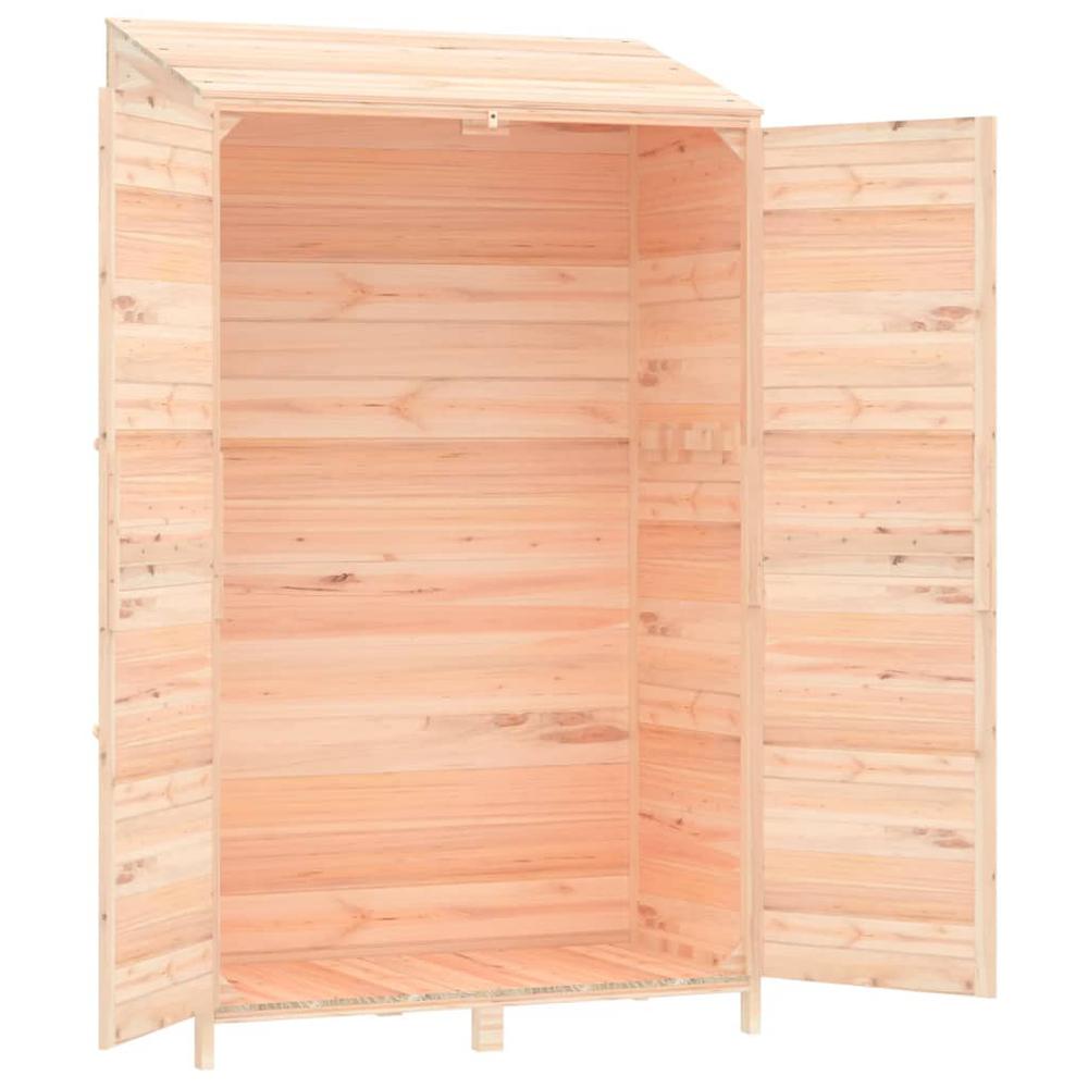Garden Shed 40.2"x20.5"x68.7" Solid Wood Fir. Picture 6